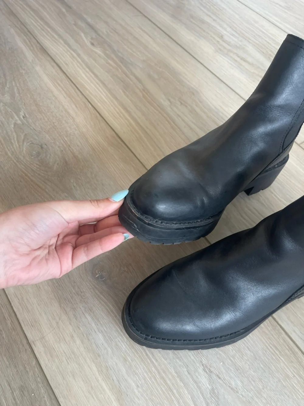 Sam Edelman Black Booties - Picture 4 of 9